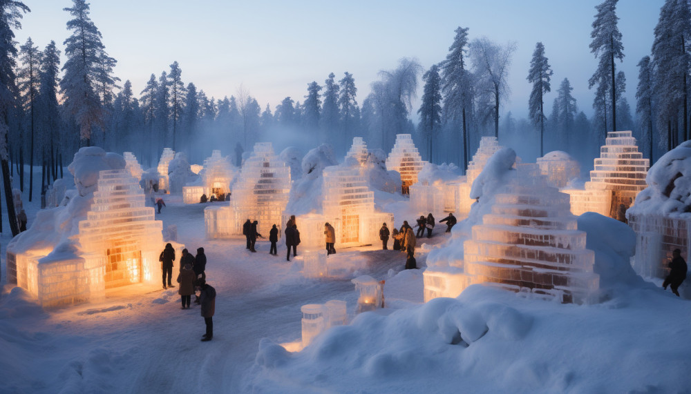 Passer une nuit givrée à l’hôtel de glace à Laponie : comment ça marche ?